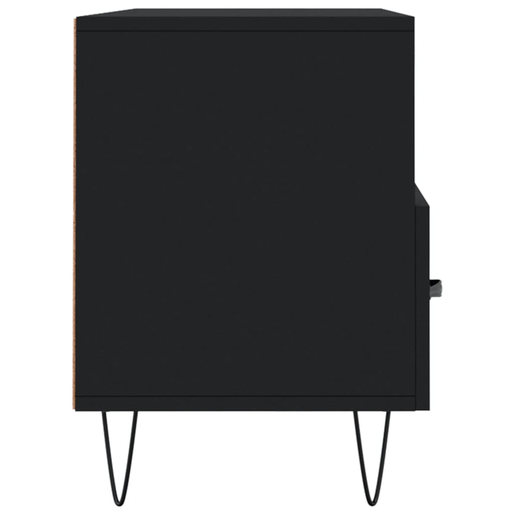 vidaXL Dulap TV, negru, 102x36x50 cm, lemn prelucrat