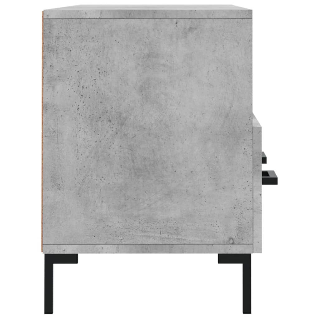 vidaXL Dulap TV, gri beton, 102x36x50 cm, lemn prelucrat