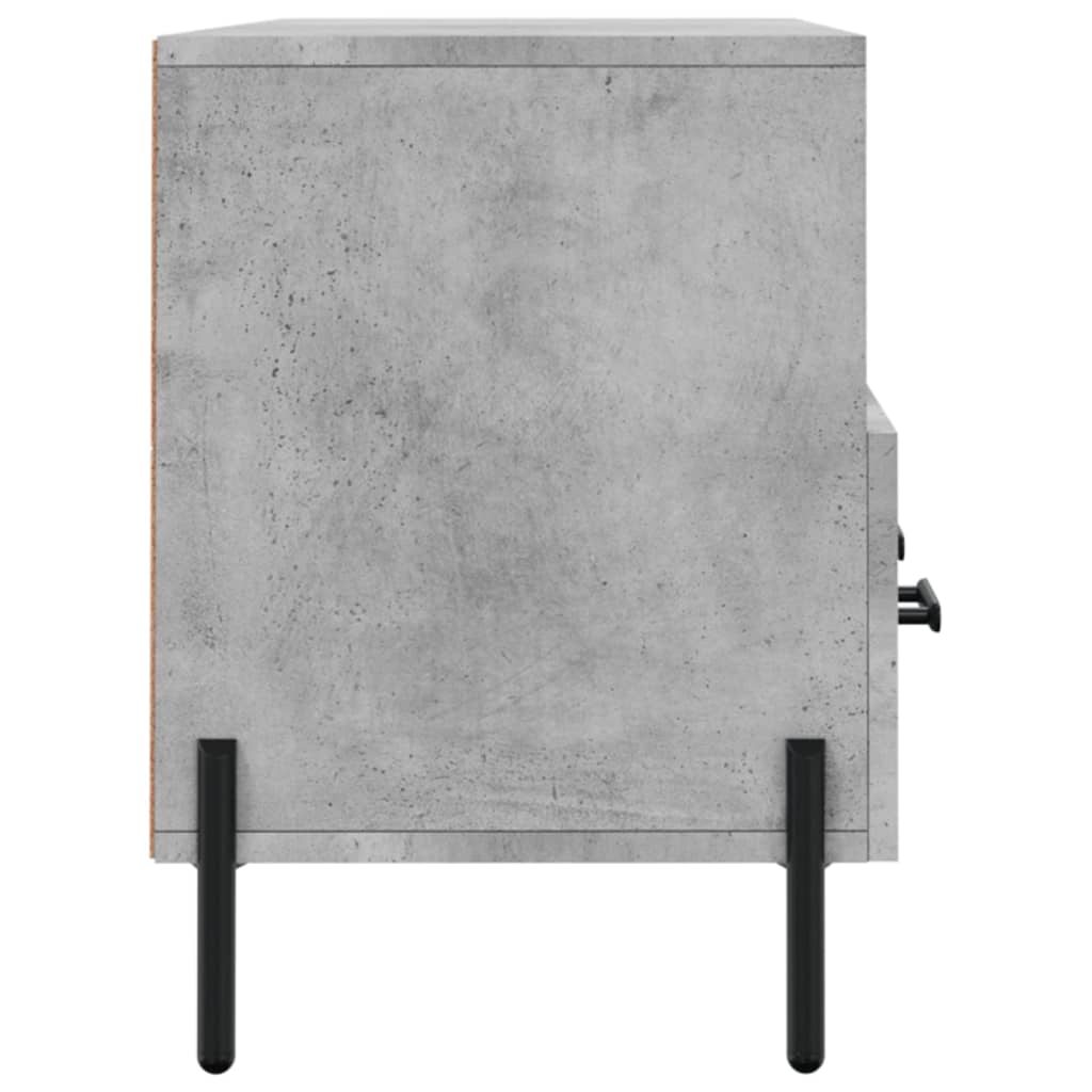 vidaXL Dulap TV, gri beton, 102x36x50 cm, lemn prelucrat