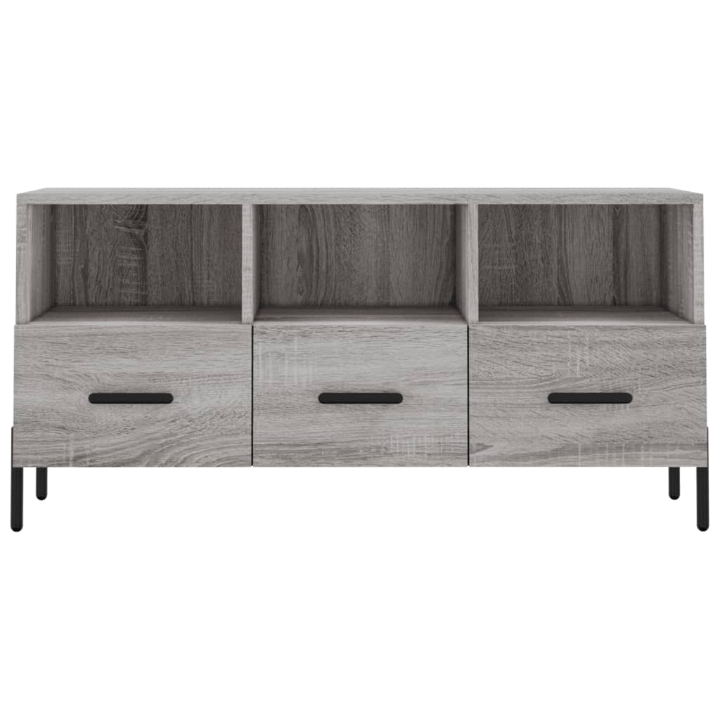 vidaXL Dulap TV, gri sonoma, 102x36x50 cm, lemn prelucrat