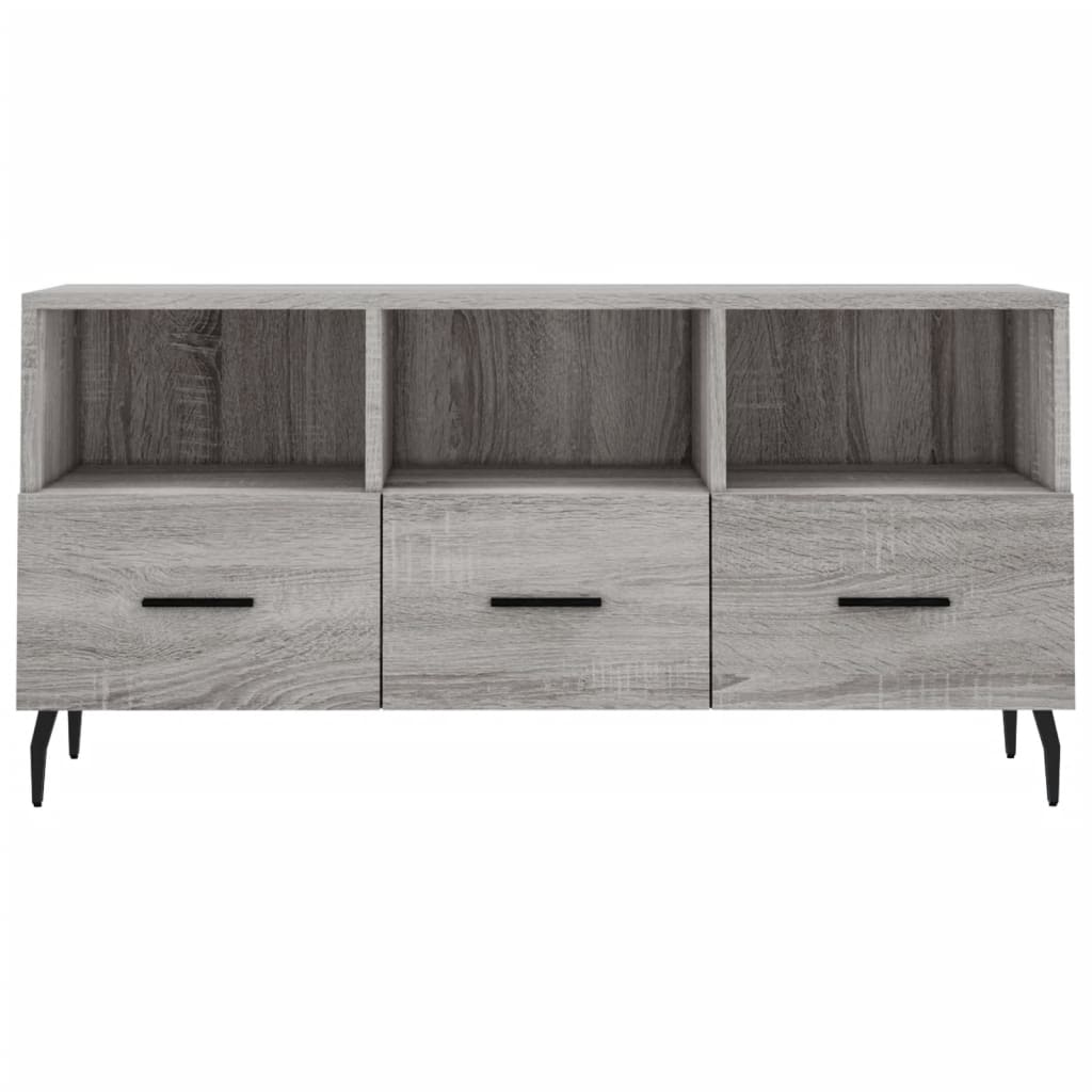 vidaXL Dulap TV, gri sonoma, 102x36x50 cm, lemn prelucrat