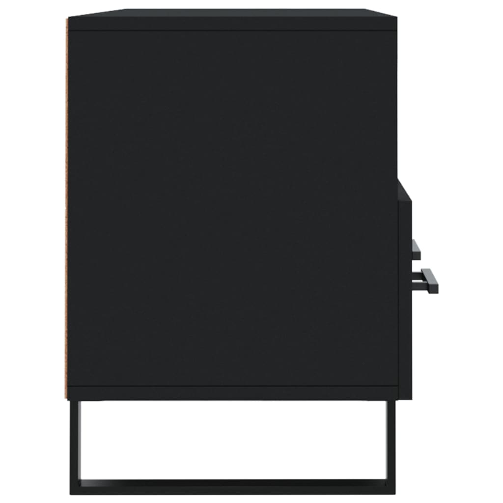 vidaXL Dulap TV, negru, 102x36x50 cm, lemn prelucrat