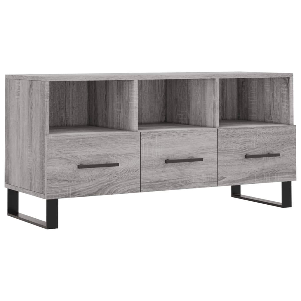 vidaXL Dulap TV, gri sonoma, 102x36x50 cm, lemn prelucrat