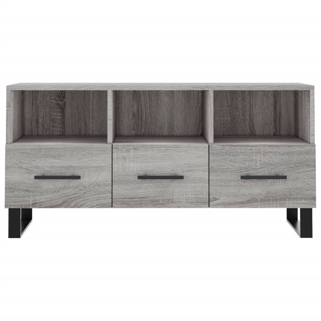 vidaXL Dulap TV, gri sonoma, 102x36x50 cm, lemn prelucrat
