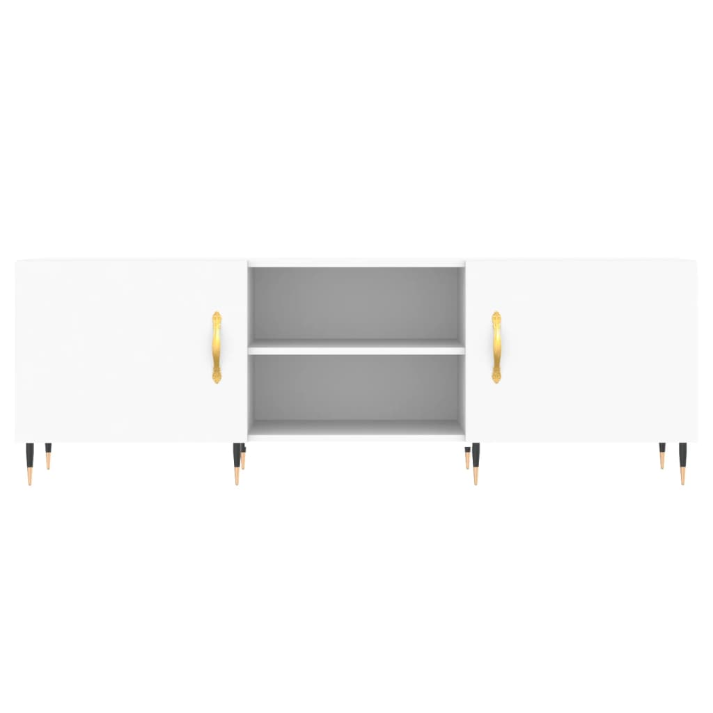 vidaXL Comodă TV, alb, 150x30x50 cm, lemn compozit vidaXL Comodă TV, alb, 150x30x50 cm, lemn compozit