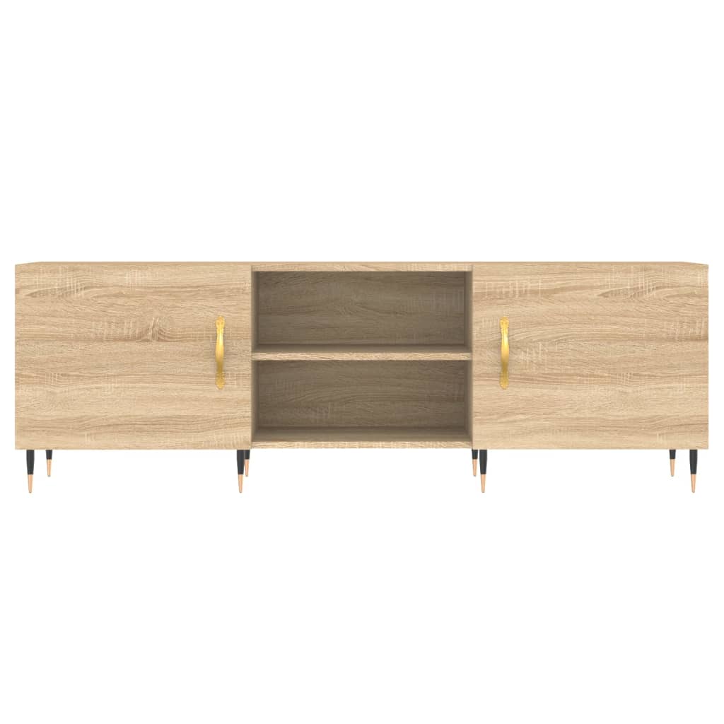 vidaXL Comodă TV, stejar sonoma, 150x30x50 cm, lemn compozit vidaXL Comodă TV, stejar sonoma, 150x30x50 cm, lemn compozit