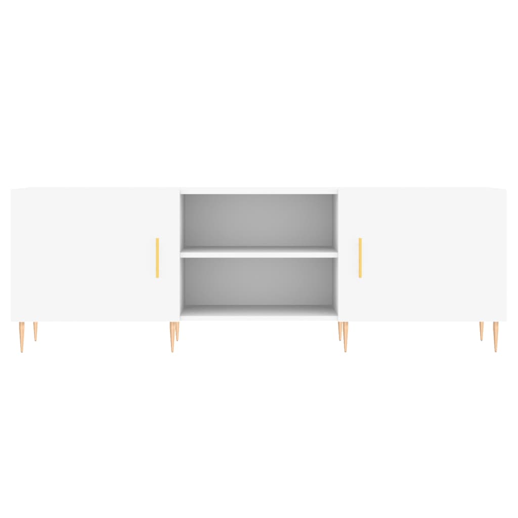 vidaXL Comodă TV, alb, 150x30x50 cm, lemn compozit vidaXL Comodă TV, alb, 150x30x50 cm, lemn compozit
