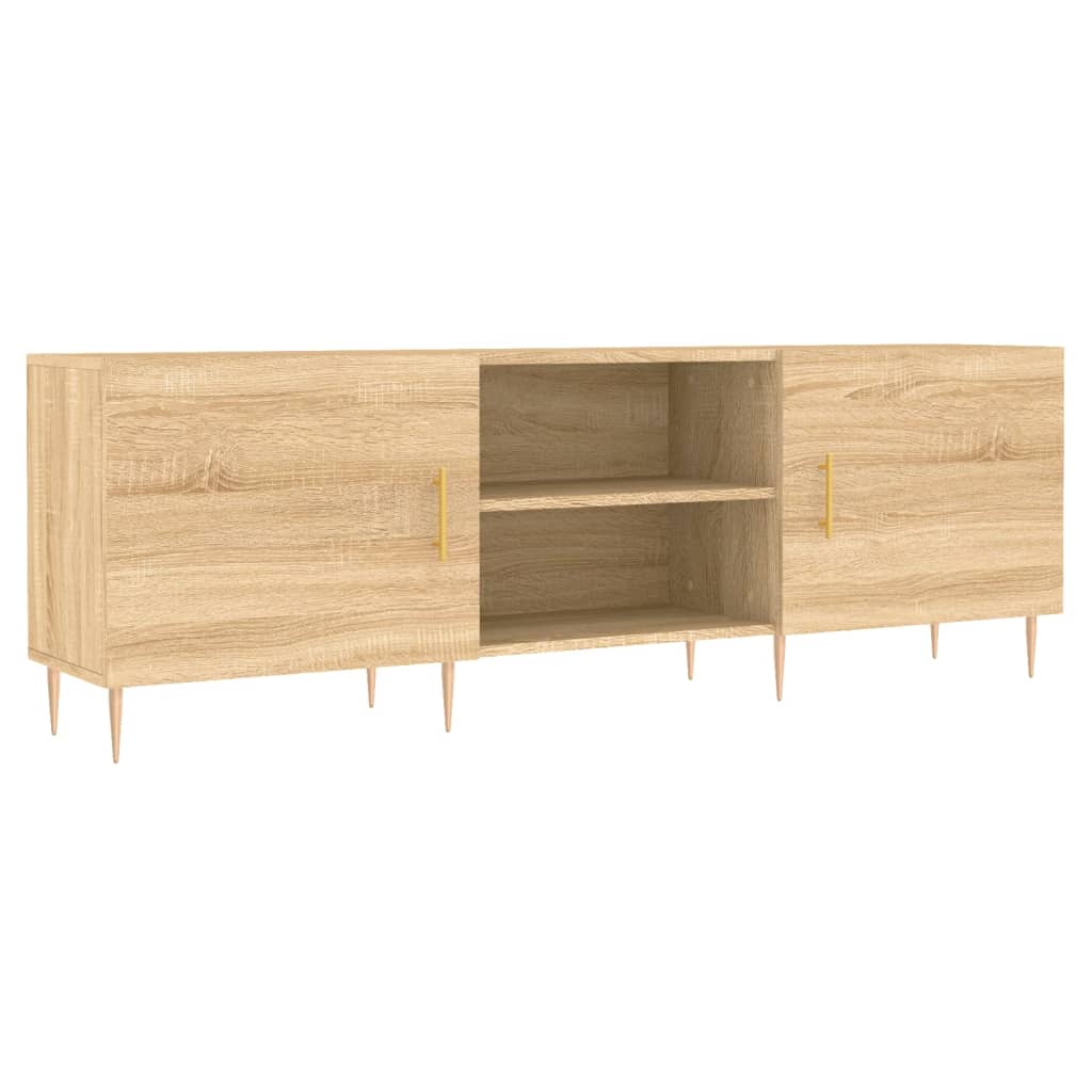 vidaXL Comodă TV, stejar sonoma, 150x30x50 cm, lemn compozit vidaXL Comodă TV, stejar sonoma, 150x30x50 cm, lemn compozit
