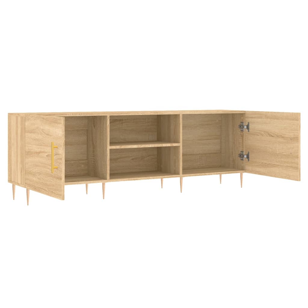 vidaXL Comodă TV, stejar sonoma, 150x30x50 cm, lemn compozit vidaXL Comodă TV, stejar sonoma, 150x30x50 cm, lemn compozit
