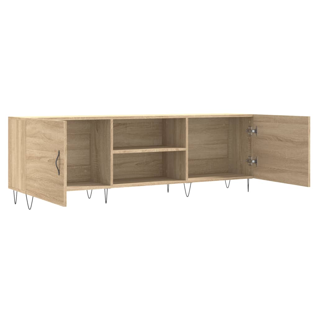 vidaXL Comodă TV, stejar sonoma, 150x30x50 cm, lemn compozit vidaXL Comodă TV, stejar sonoma, 150x30x50 cm, lemn compozit