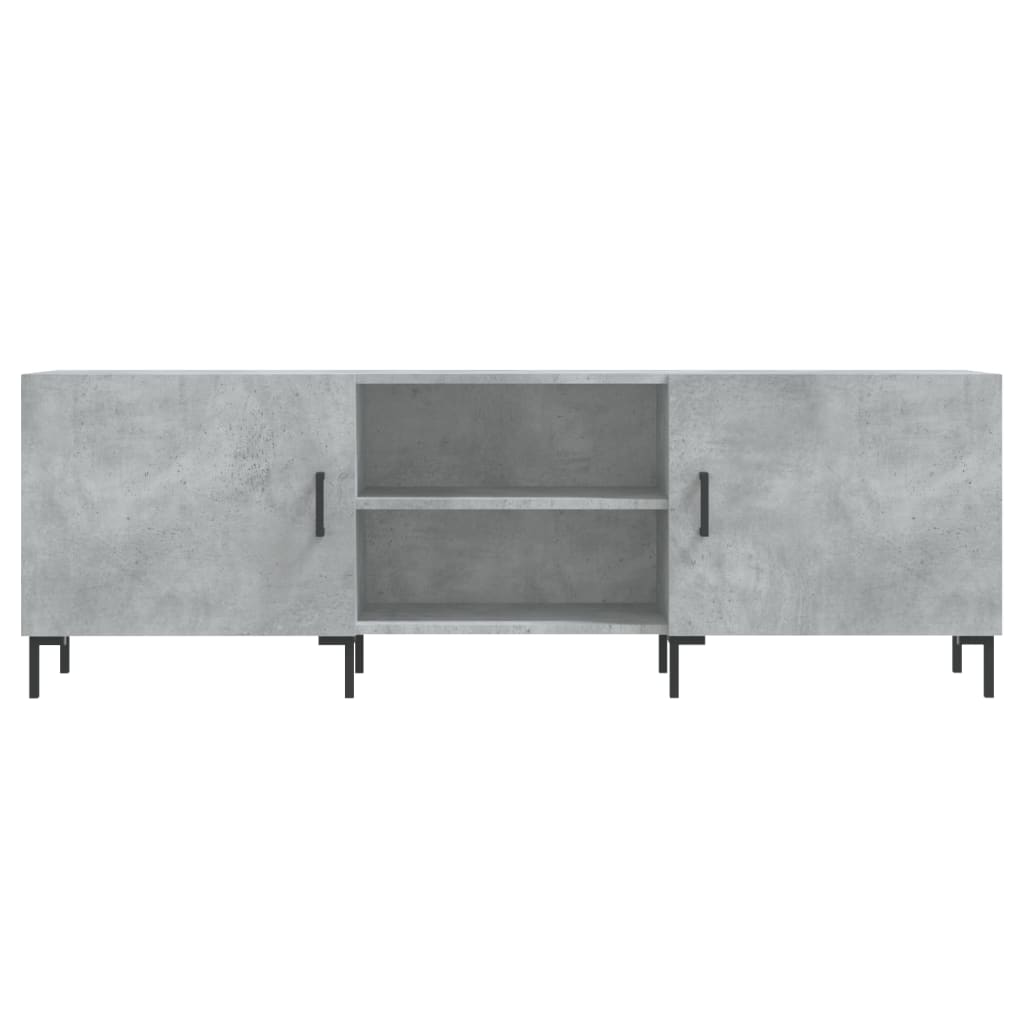 vidaXL Comodă TV, gri beton, 150x30x50 cm, lemn compozit vidaXL Comodă TV, gri beton, 150x30x50 cm, lemn compozit
