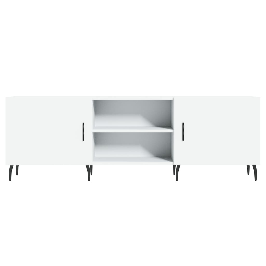 vidaXL Comodă TV, alb, 150x30x50 cm, lemn compozit vidaXL Comodă TV, alb, 150x30x50 cm, lemn compozit