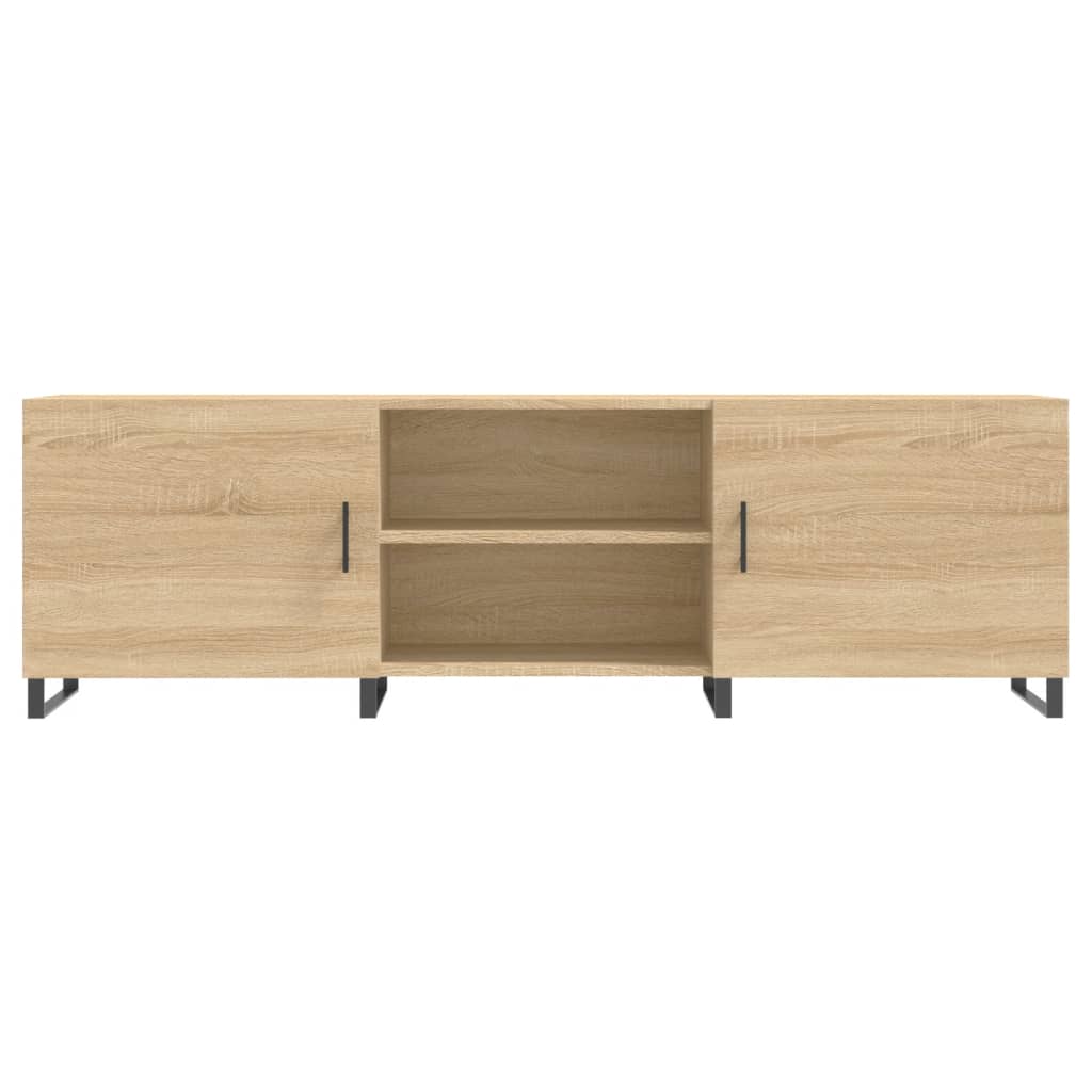 vidaXL Comodă TV, stejar sonoma, 150x30x50 cm, lemn compozit vidaXL Comodă TV, stejar sonoma, 150x30x50 cm, lemn compozit