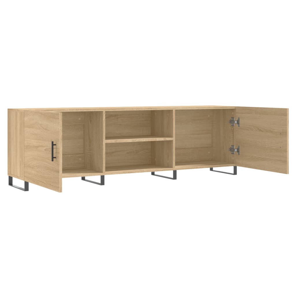 vidaXL Comodă TV, stejar sonoma, 150x30x50 cm, lemn compozit vidaXL Comodă TV, stejar sonoma, 150x30x50 cm, lemn compozit