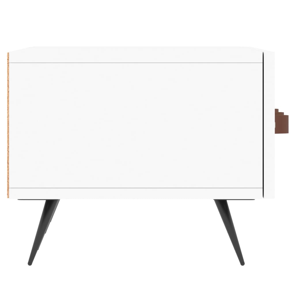 vidaXL Comodă TV, alb, 150x36x30 cm, lemn prelucrat