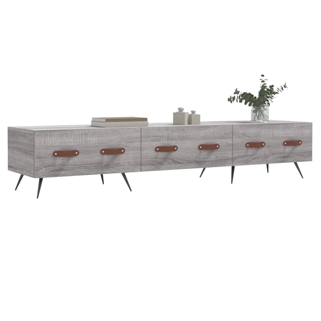 vidaXL Dulap TV, gri sonoma, 150x36x30 cm, lemn prelucrat