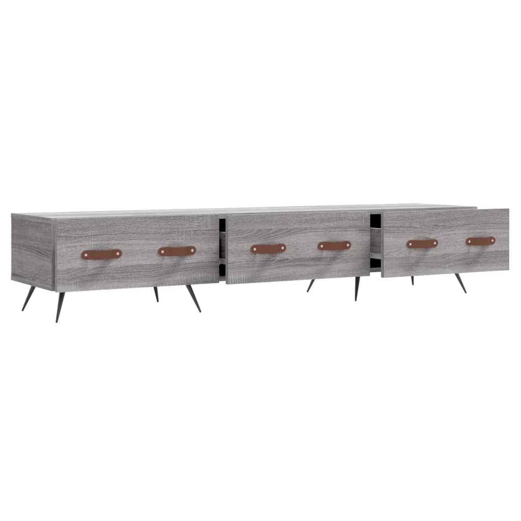 vidaXL Dulap TV, gri sonoma, 150x36x30 cm, lemn prelucrat