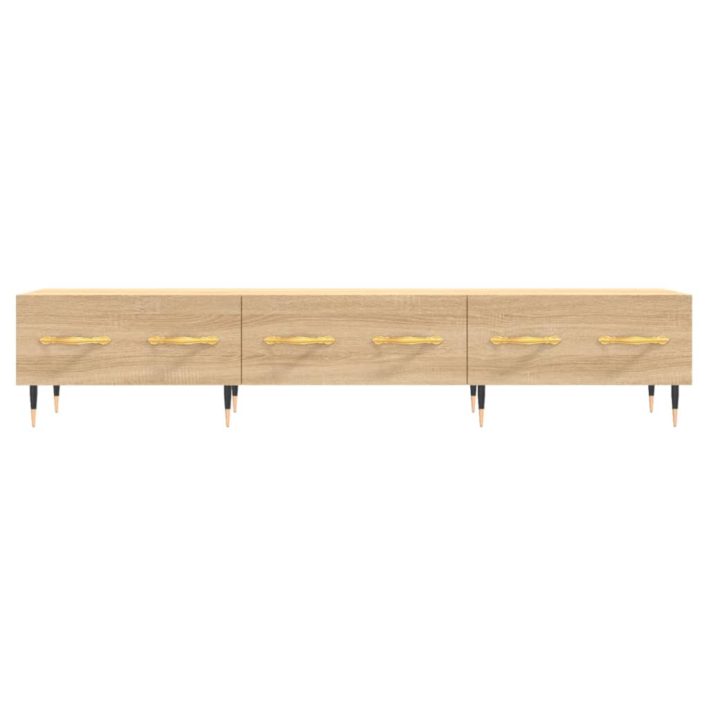 vidaXL Dulap TV, stejar sonoma, 150x36x30 cm, lemn prelucrat vidaXL Dulap TV, stejar sonoma, 150x36x30 cm, lemn prelucrat