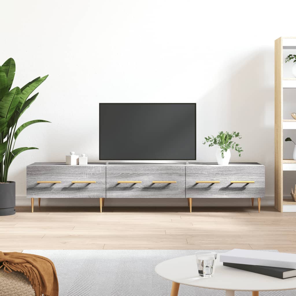 vidaXL Dulap TV, stejar sonoma, 150x36x30 cm, lemn prelucrat vidaXL Dulap TV, stejar sonoma, 150x36x30 cm, lemn prelucrat