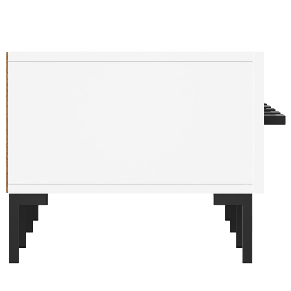 vidaXL Comodă TV, alb, 150x36x30 cm, lemn prelucrat vidaXL Comodă TV, alb, 150x36x30 cm, lemn prelucrat