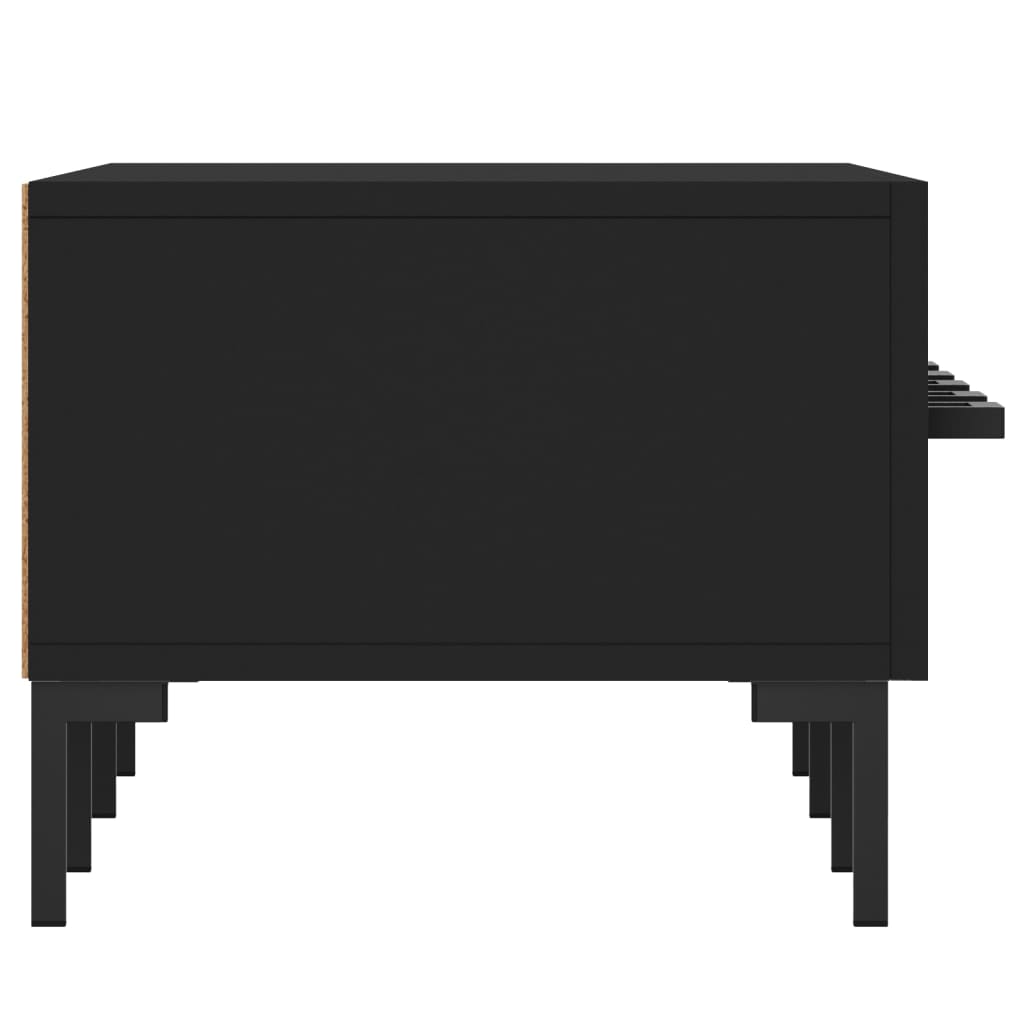 vidaXL Dulap TV, negru, 150x36x30 cm, lemn prelucrat vidaXL Dulap TV, negru, 150x36x30 cm, lemn prelucrat
