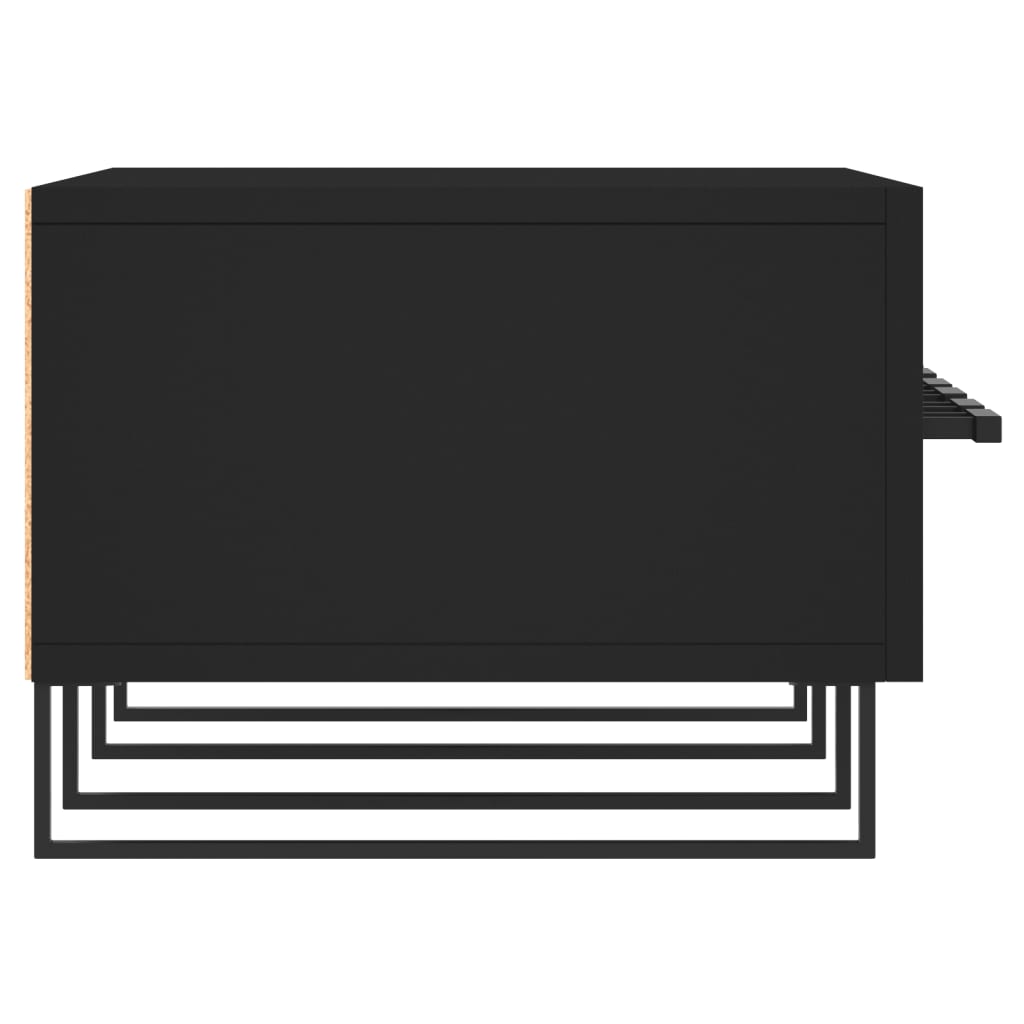 vidaXL Dulap TV, negru, 150x36x30 cm, lemn prelucrat