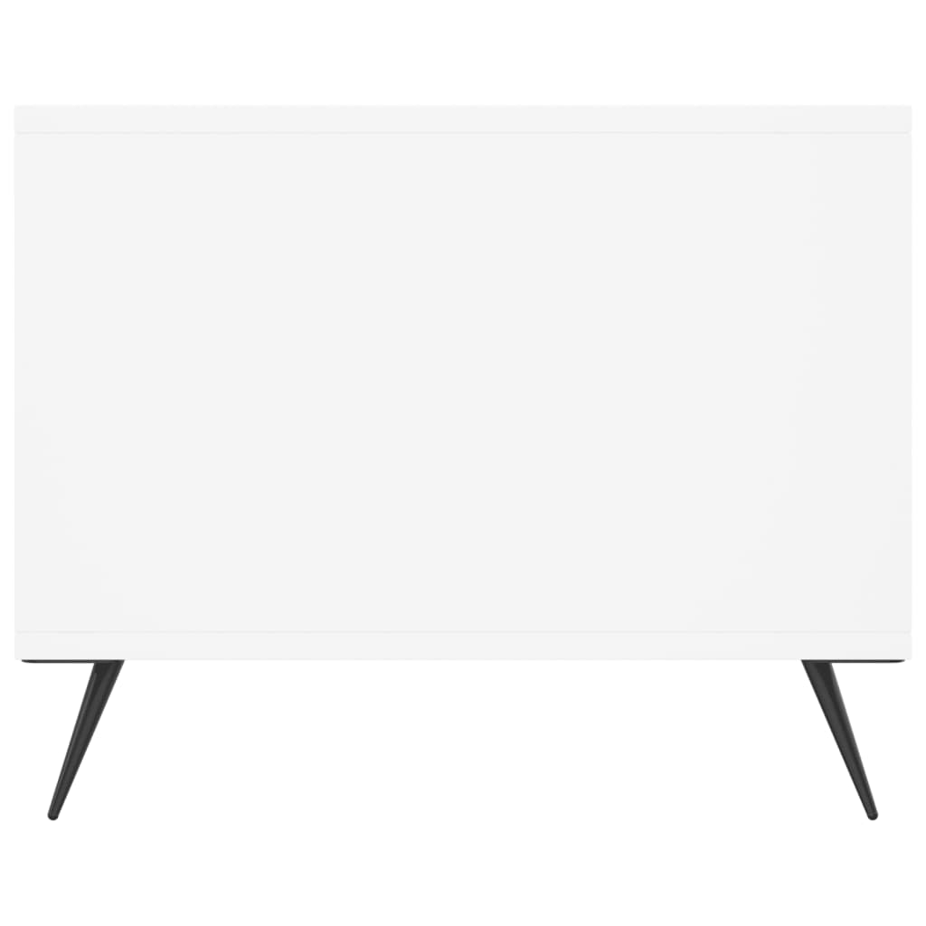 vidaXL Măsuță de cafea, alb, 90x50x40 cm, lemn prelucrat vidaXL Măsuță de cafea, alb, 90x50x40 cm, lemn prelucrat