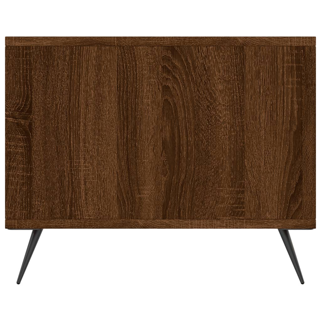 vidaXL Măsuță de cafea, stejar maro, 90x50x40 cm, lemn prelucrat vidaXL Măsuță de cafea, stejar maro, 90x50x40 cm, lemn prelucrat
