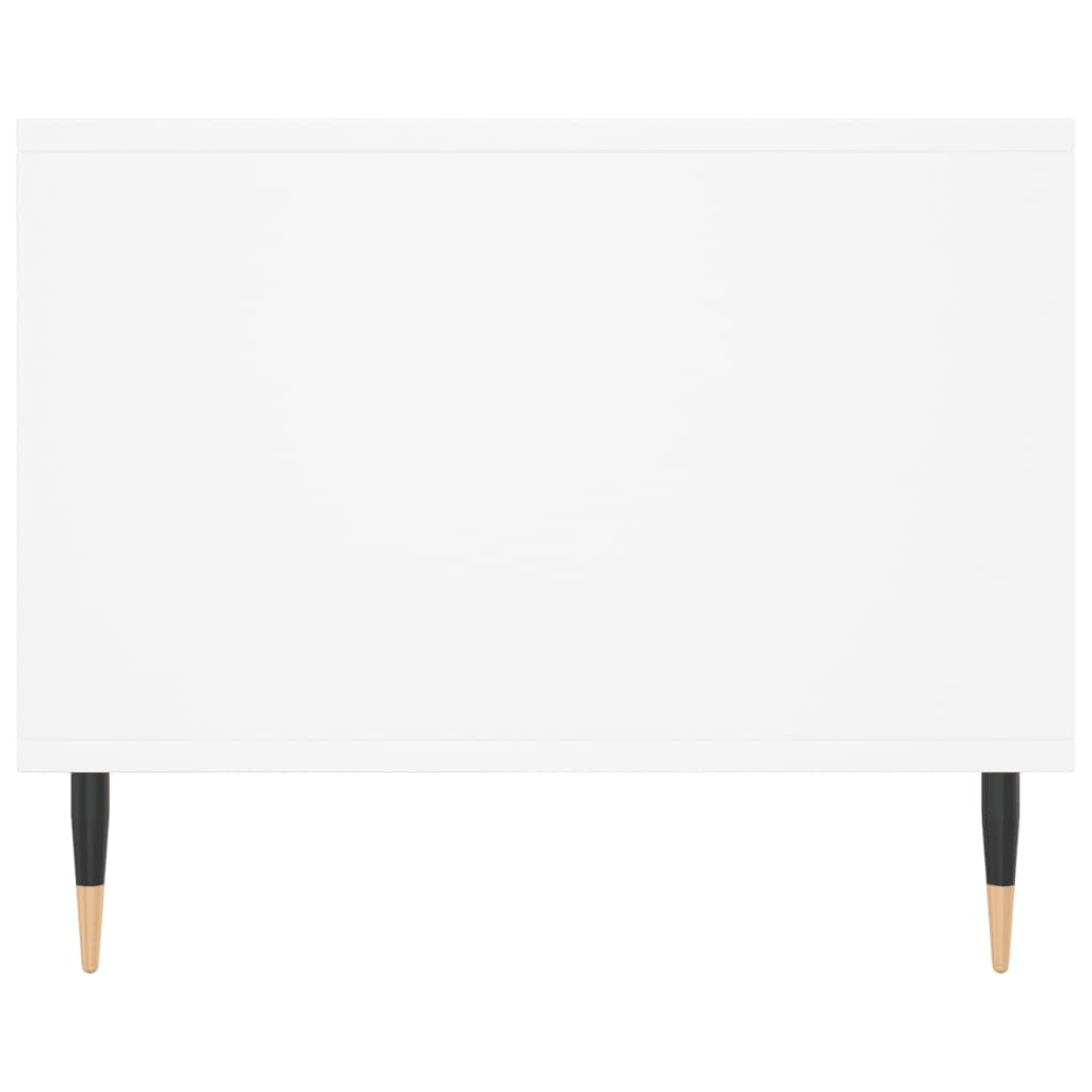 vidaXL Măsuță de cafea, alb, 90x50x40 cm, lemn prelucrat vidaXL Măsuță de cafea, alb, 90x50x40 cm, lemn prelucrat