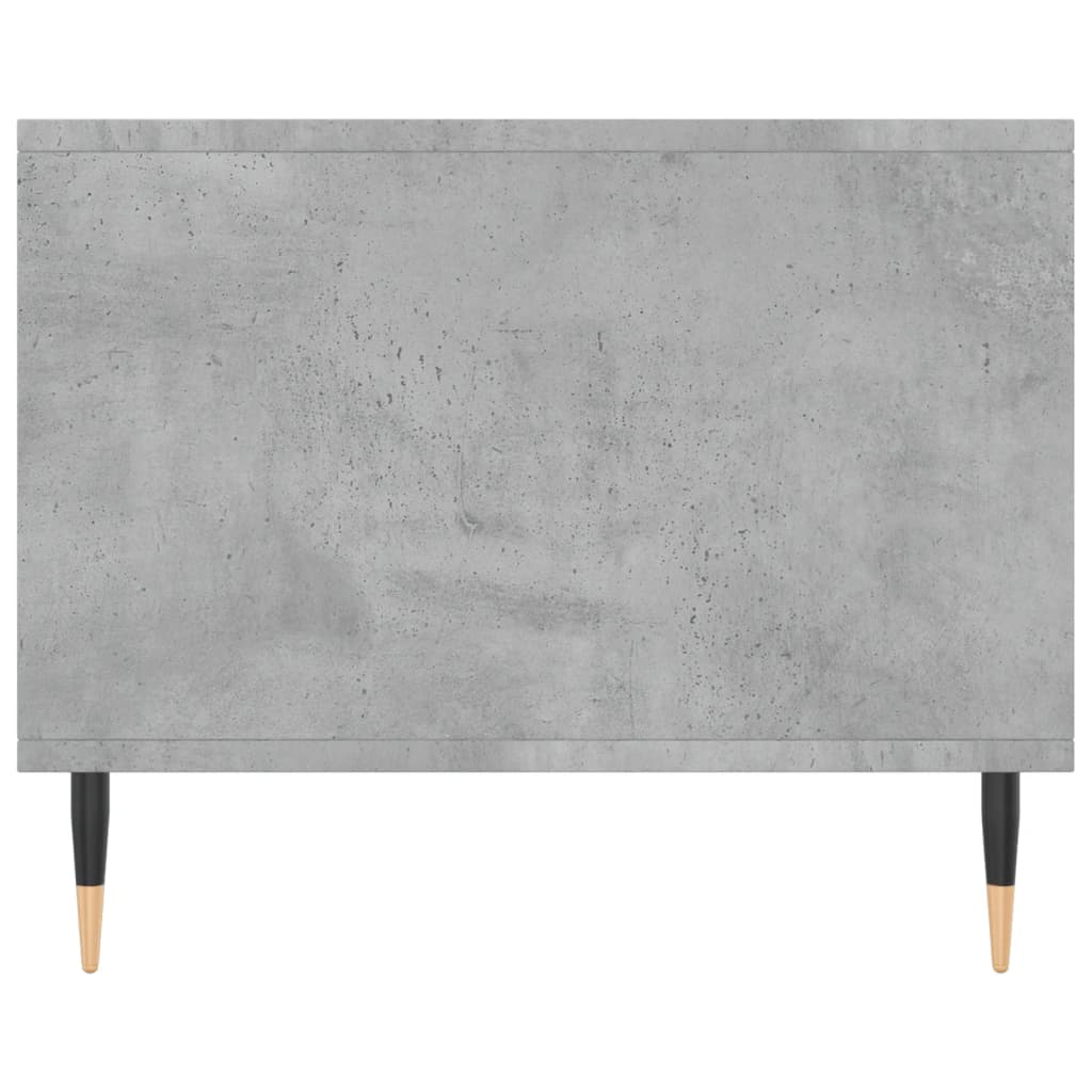 vidaXL Măsuță de cafea, gri beton, 90x50x40 cm, lemn prelucrat