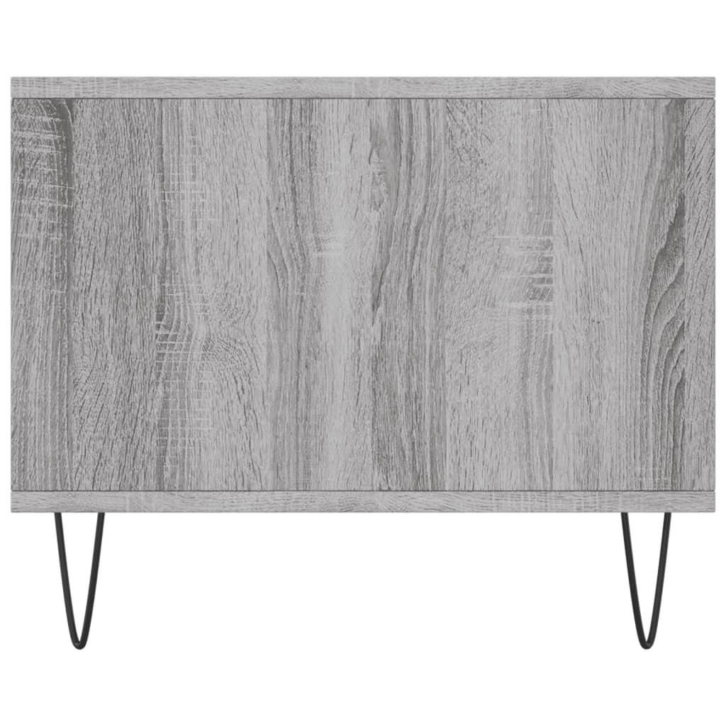 vidaXL Măsuță de cafea, gri sonoma, 90x50x40 cm, lemn prelucrat vidaXL Măsuță de cafea, gri sonoma, 90x50x40 cm, lemn prelucrat