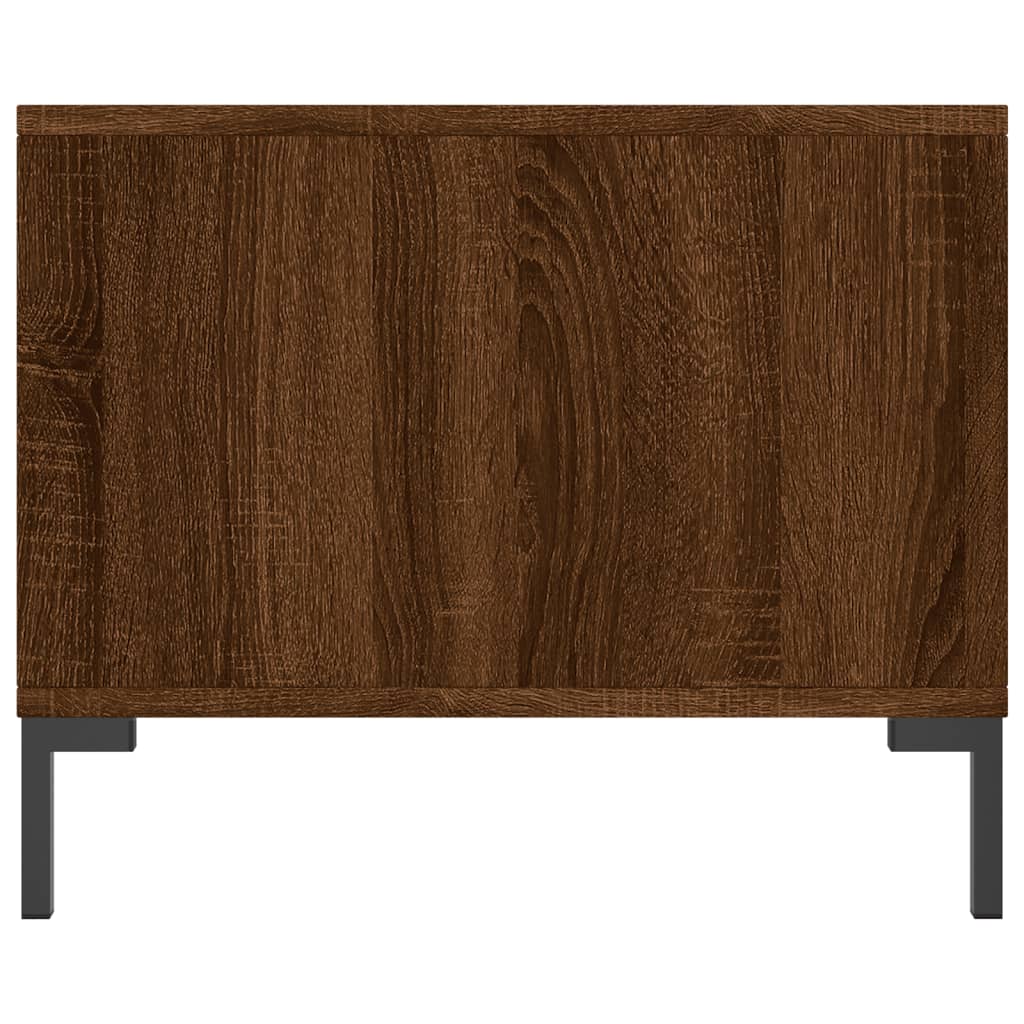 vidaXL Măsuță de cafea, stejar maro, 90x50x40 cm, lemn prelucrat vidaXL Măsuță de cafea, stejar maro, 90x50x40 cm, lemn prelucrat