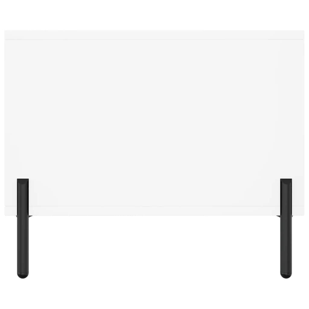 vidaXL Măsuță de cafea, alb, 90x50x40 cm, lemn prelucrat vidaXL Măsuță de cafea, alb, 90x50x40 cm, lemn prelucrat