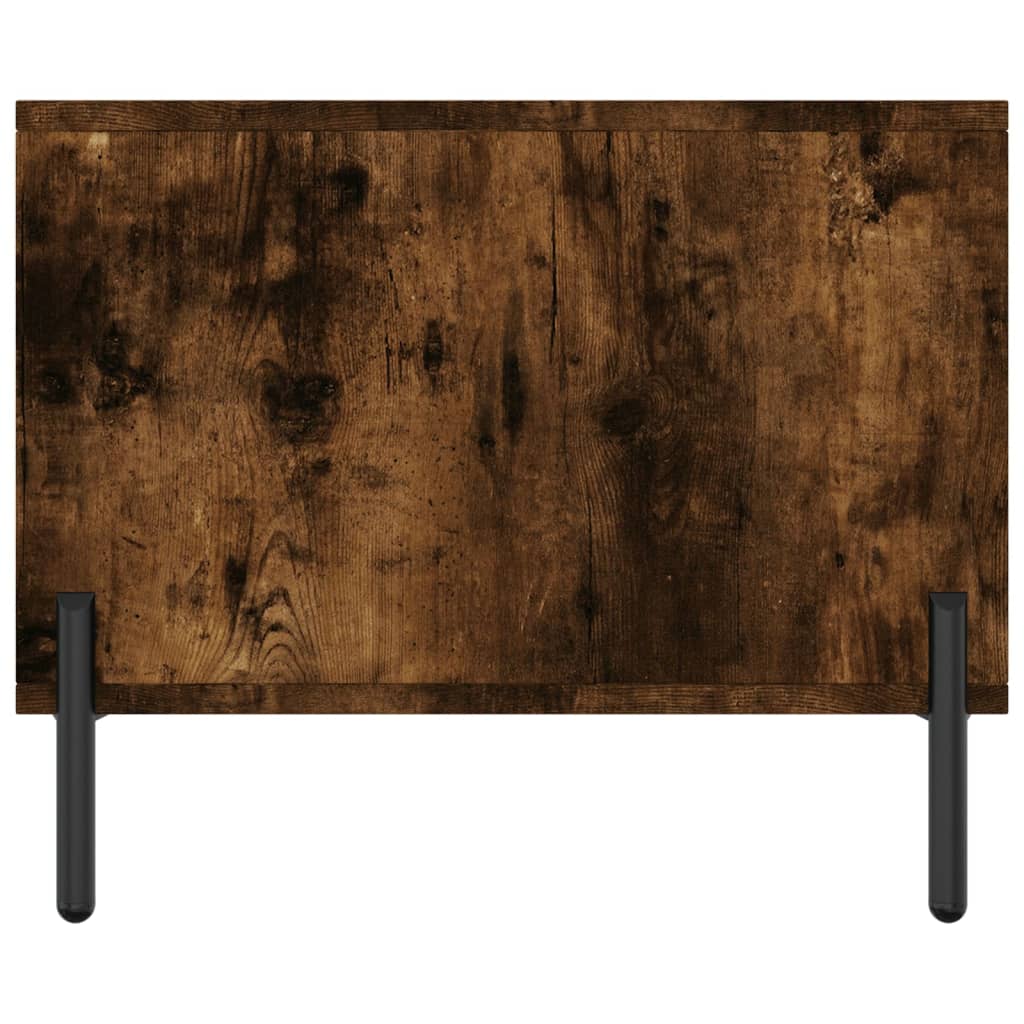 vidaXL Măsuță de cafea, stejar fumuriu, 90x50x40 cm, lemn prelucrat vidaXL Măsuță de cafea, stejar fumuriu, 90x50x40 cm, lemn prelucrat