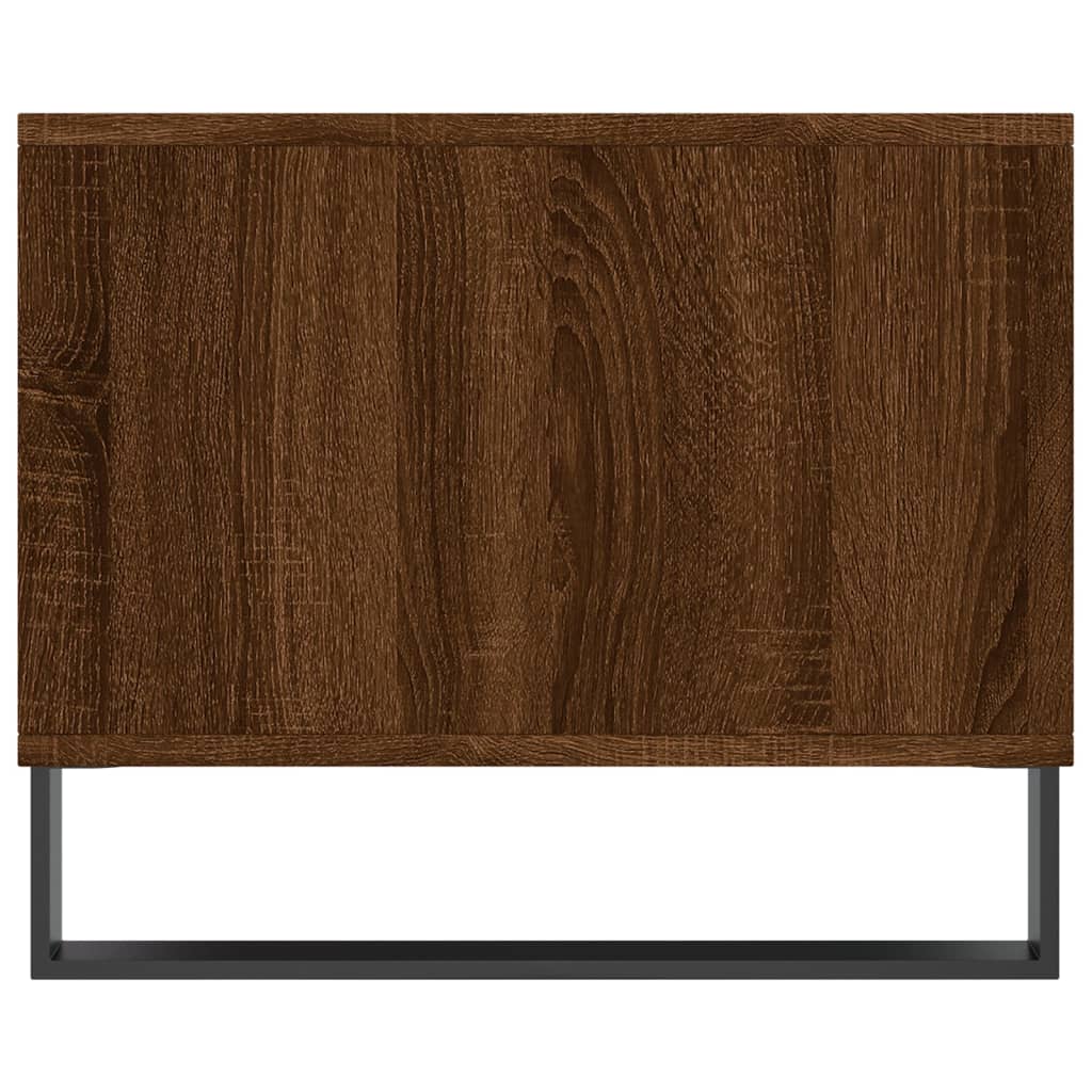 vidaXL Măsuță de cafea, stejar maro, 90x50x40 cm, lemn prelucrat vidaXL Măsuță de cafea, stejar maro, 90x50x40 cm, lemn prelucrat