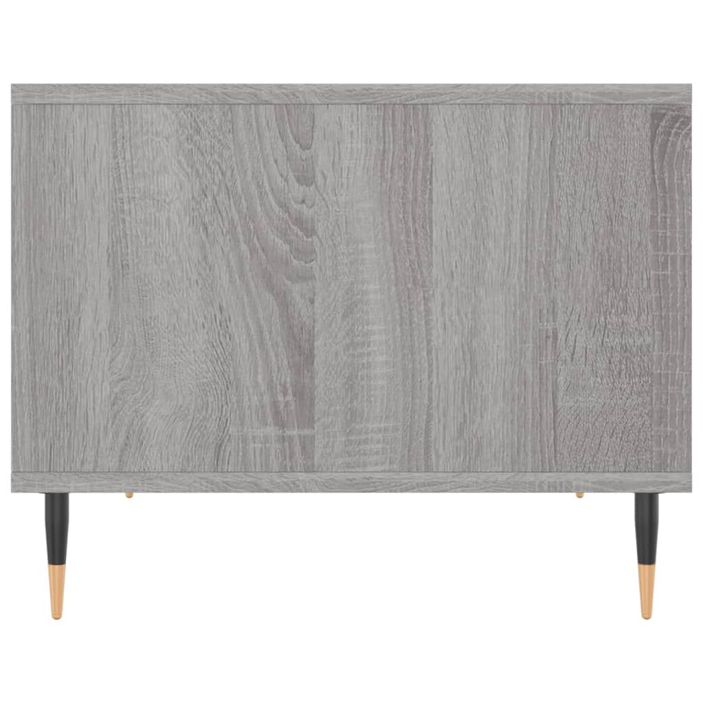 vidaXL Măsuță de cafea, gri sonoma, 60x50x40 cm, lemn compozit vidaXL Măsuță de cafea, gri sonoma, 60x50x40 cm, lemn compozit