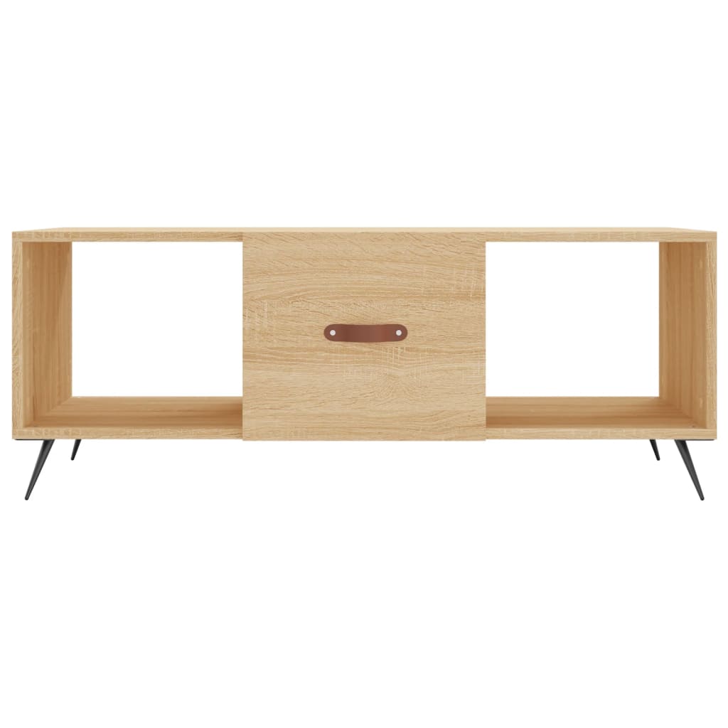 vidaXL Măsuță de cafea, stejar sonoma, 102x50x40 cm, lemn prelucrat vidaXL Măsuță de cafea, stejar sonoma, 102x50x40 cm, lemn prelucrat