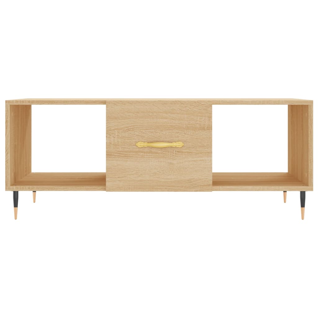 vidaXL Măsuță de cafea, stejar sonoma, 102x50x40 cm, lemn prelucrat vidaXL Măsuță de cafea, stejar sonoma, 102x50x40 cm, lemn prelucrat
