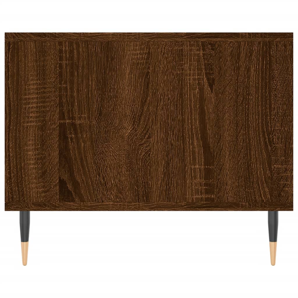 vidaXL Măsuță de cafea, stejar maro, 102x50x40 cm, lemn compozit vidaXL Măsuță de cafea, stejar maro, 102x50x40 cm, lemn compozit