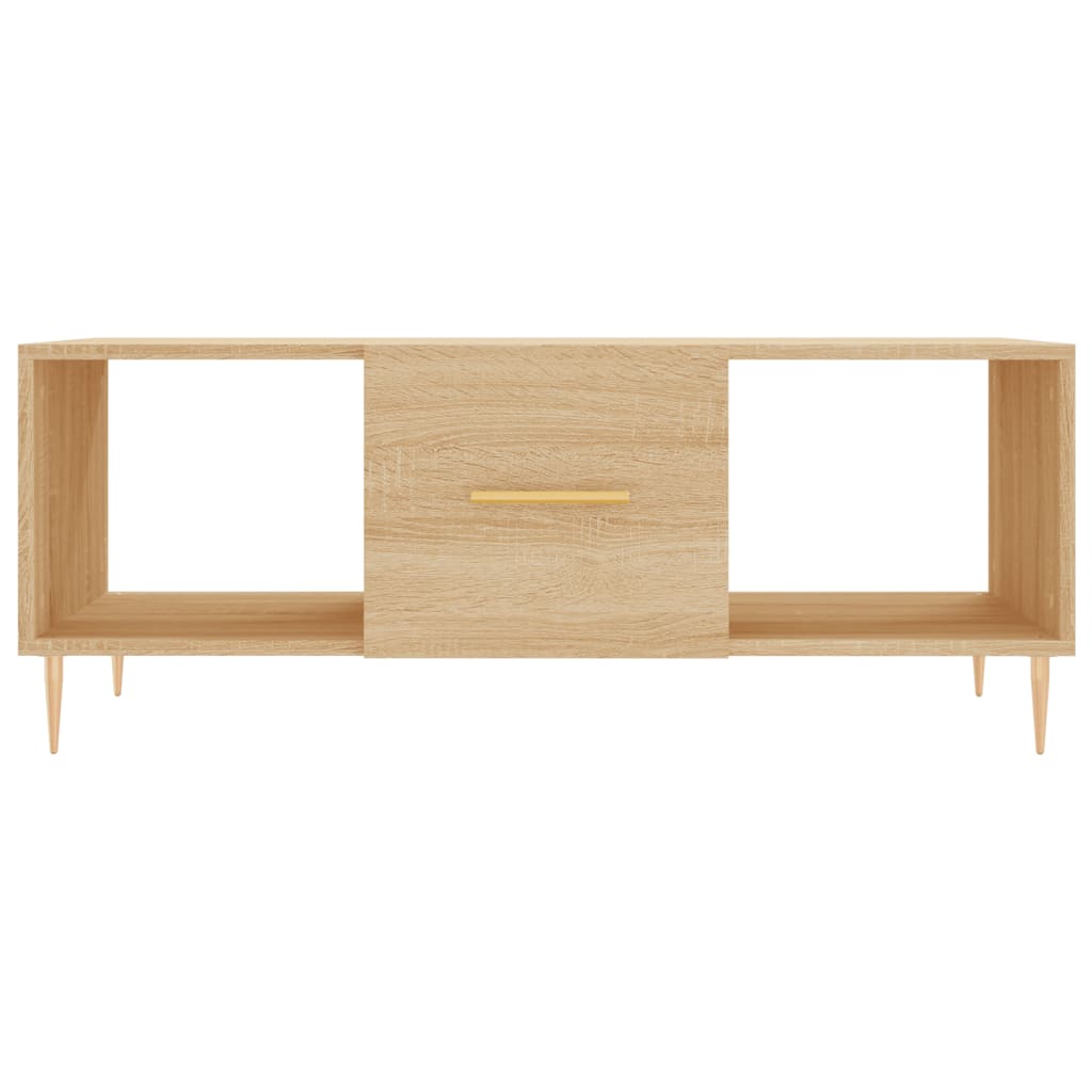 vidaXL Măsuță de cafea, stejar sonoma, 102x50x40 cm, lemn prelucrat vidaXL Măsuță de cafea, stejar sonoma, 102x50x40 cm, lemn prelucrat