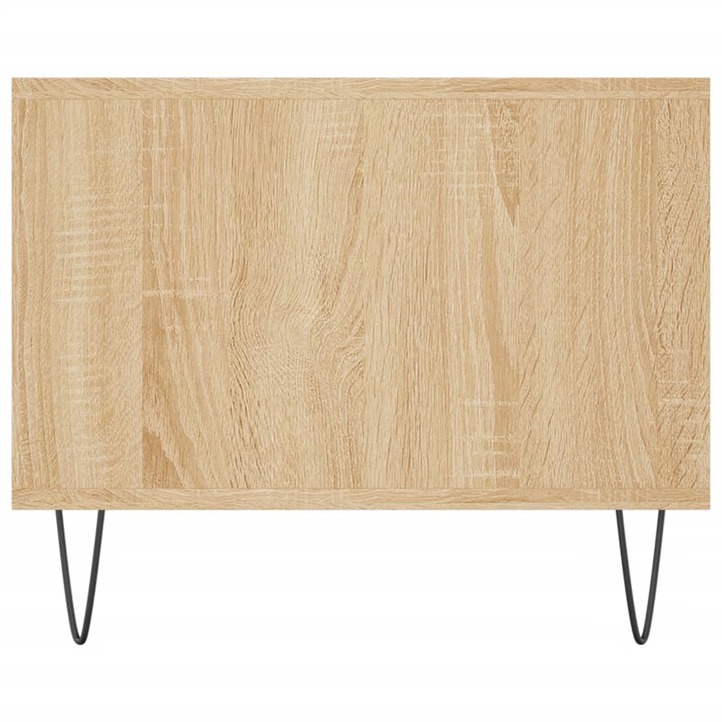 vidaXL Măsuță de cafea, stejar sonoma, 102x50x40 cm, lemn prelucrat vidaXL Măsuță de cafea, stejar sonoma, 102x50x40 cm, lemn prelucrat