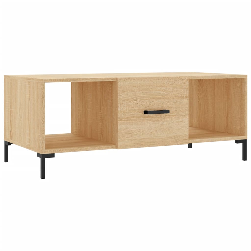 vidaXL Măsuță de cafea, stejar sonoma, 102x50x40 cm, lemn prelucrat vidaXL Măsuță de cafea, stejar sonoma, 102x50x40 cm, lemn prelucrat