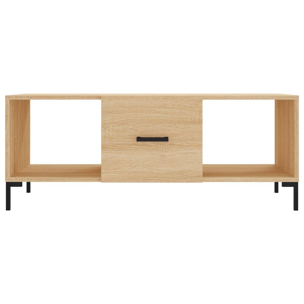 vidaXL Măsuță de cafea, stejar sonoma, 102x50x40 cm, lemn prelucrat vidaXL Măsuță de cafea, stejar sonoma, 102x50x40 cm, lemn prelucrat