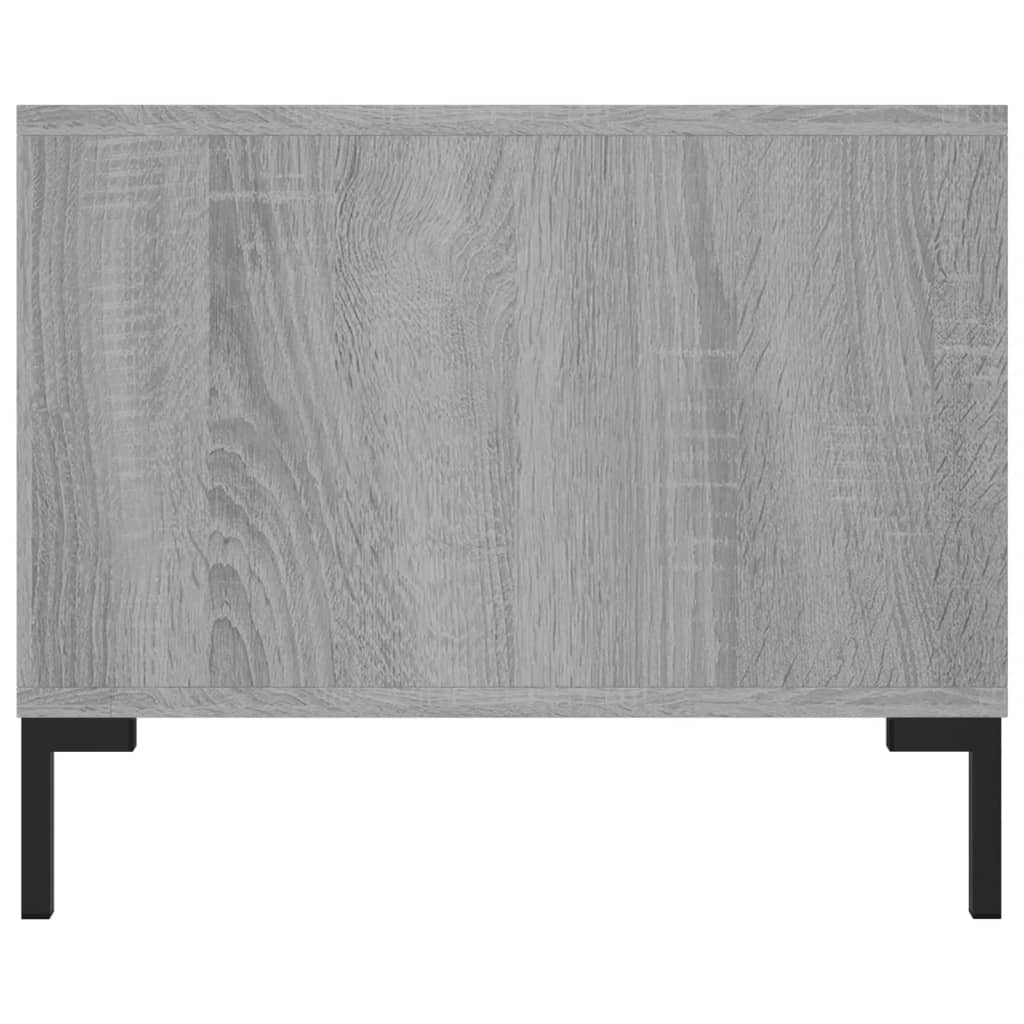 vidaXL Măsuță de cafea, gri sonoma, 102x50x40 cm, lemn compozit
