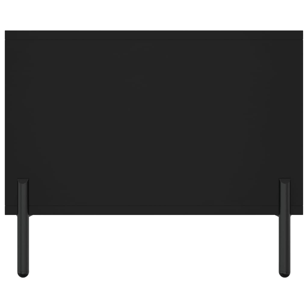 vidaXL Măsuță de cafea, negru, 102x50x40 cm, lemn compozit vidaXL Măsuță de cafea, negru, 102x50x40 cm, lemn compozit