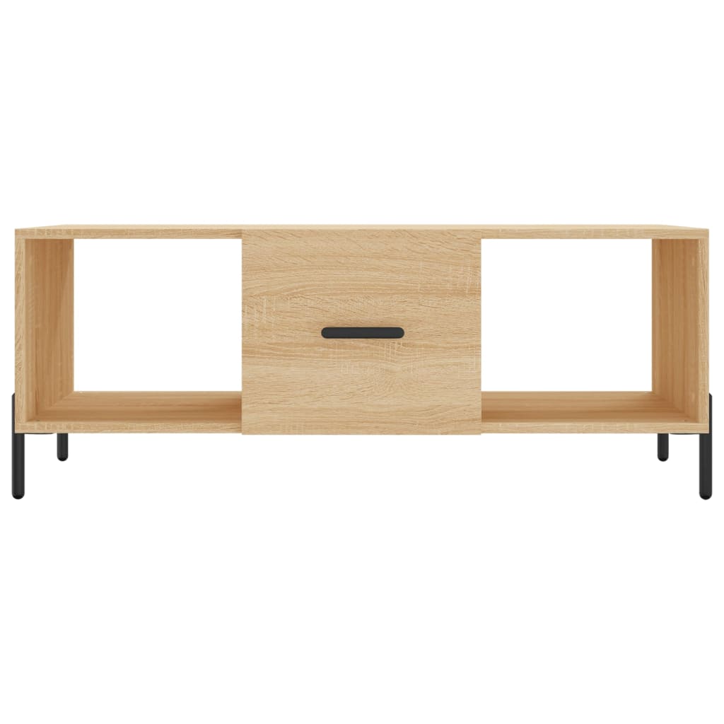 vidaXL Măsuță de cafea, stejar sonoma, 102x50x40 cm, lemn prelucrat vidaXL Măsuță de cafea, stejar sonoma, 102x50x40 cm, lemn prelucrat
