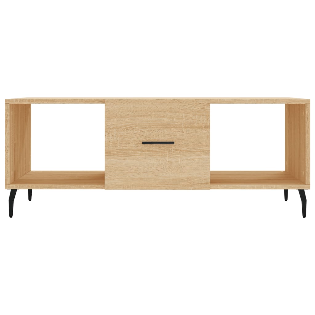 vidaXL Măsuță de cafea, stejar sonoma, 102x50x40 cm, lemn prelucrat vidaXL Măsuță de cafea, stejar sonoma, 102x50x40 cm, lemn prelucrat