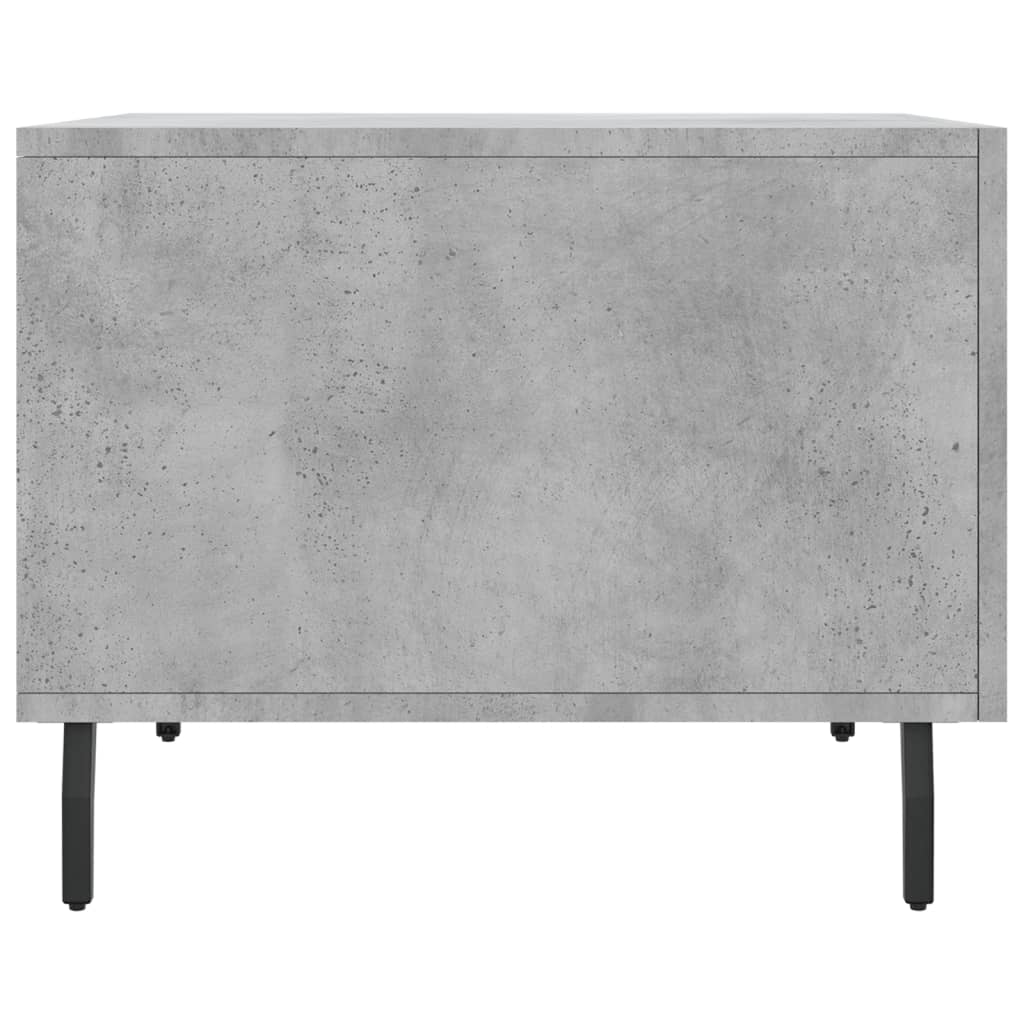 vidaXL Măsuță de cafea, gri beton, 50x50x40 cm, lemn compozit vidaXL Măsuță de cafea, gri beton, 50x50x40 cm, lemn compozit