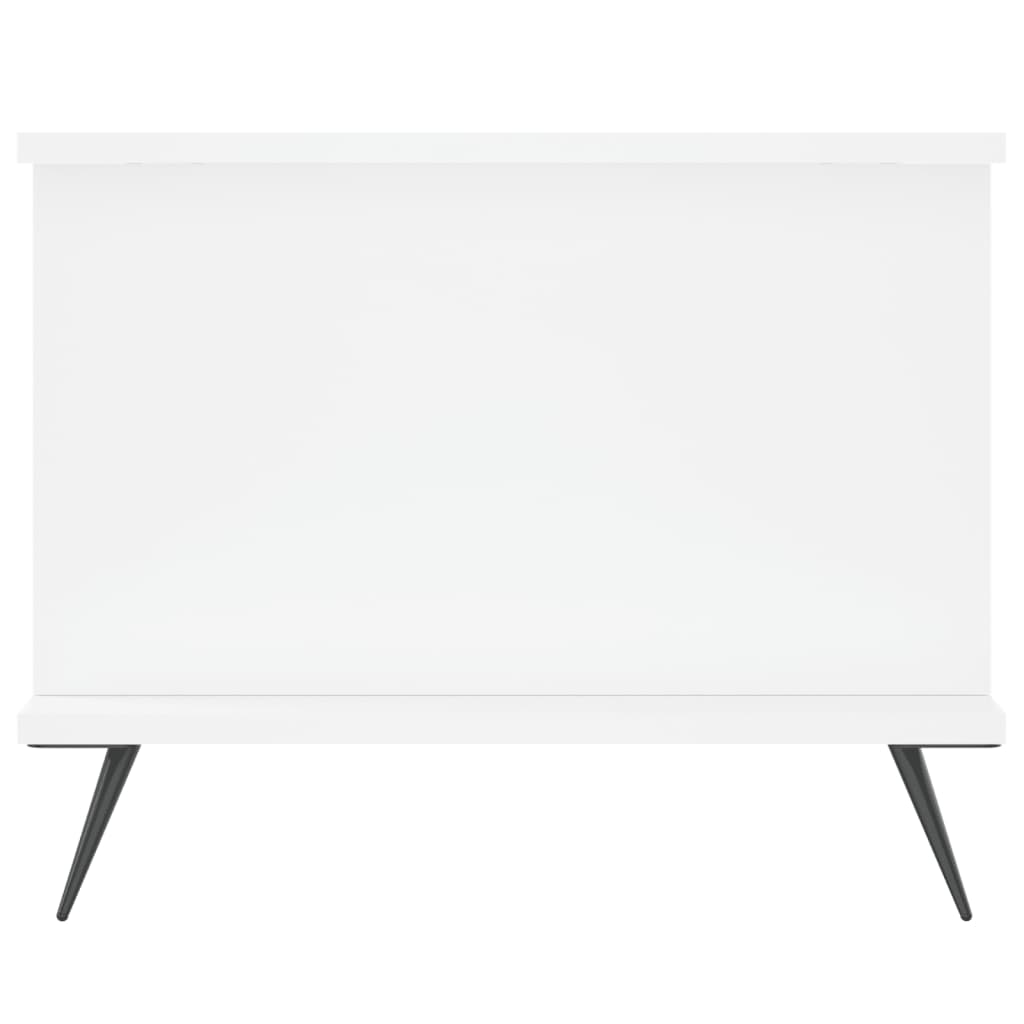 vidaXL Măsuță de cafea, alb, 90x50x40 cm, lemn prelucrat vidaXL Măsuță de cafea, alb, 90x50x40 cm, lemn prelucrat