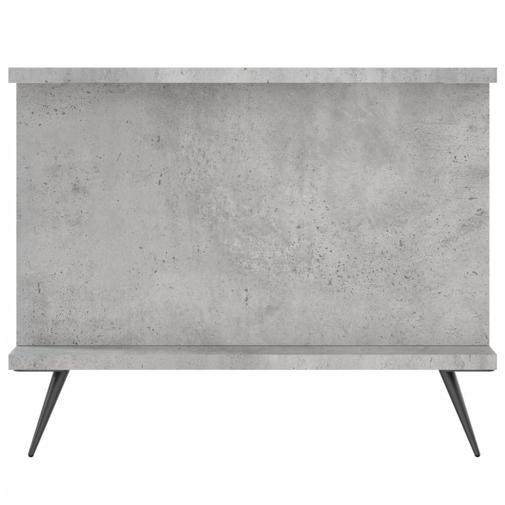 vidaXL Măsuță de cafea, gri beton, 90x50x40 cm, lemn prelucrat